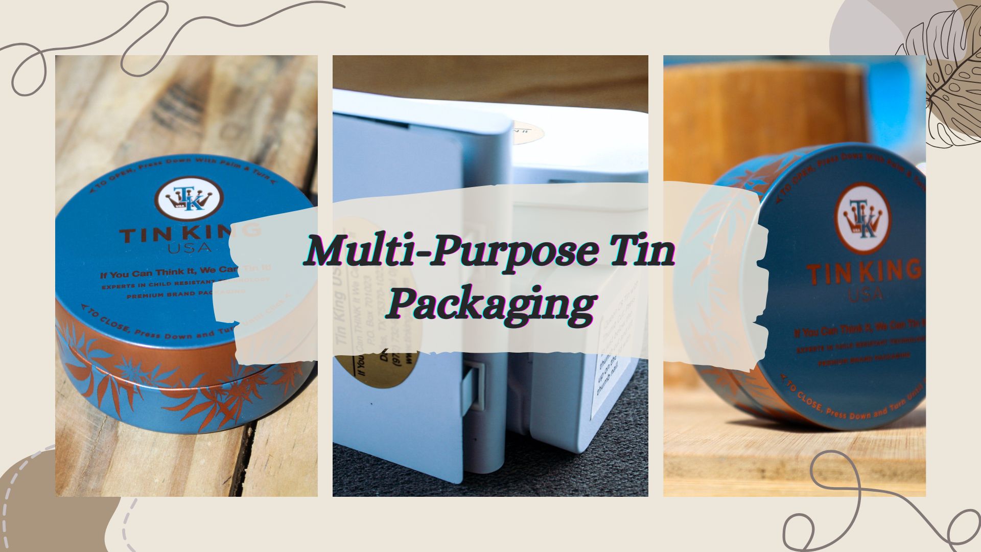 Why Multi-Purpose Tin Packaging Wins in 2025