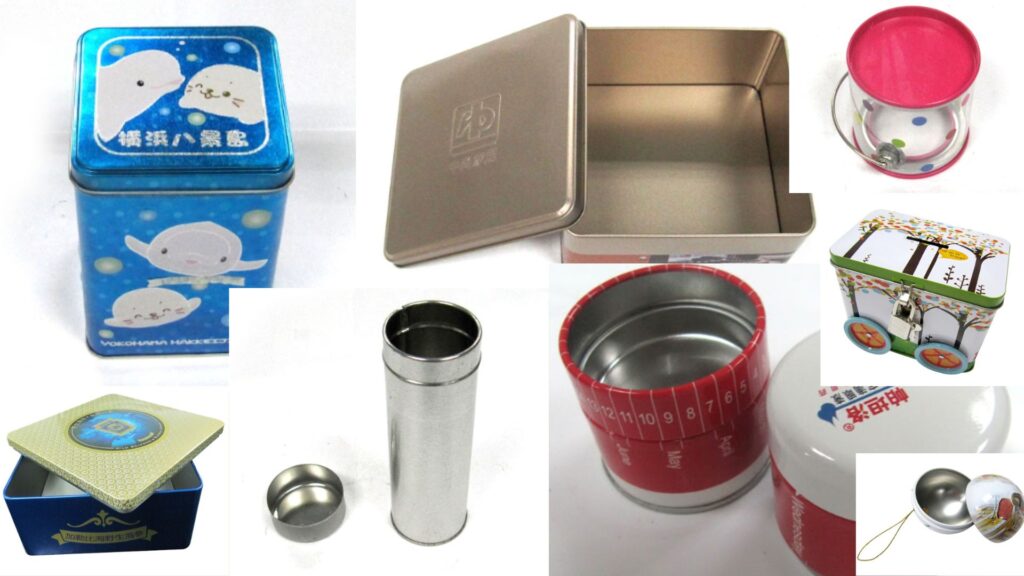 tin container packaging